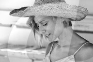 Young Woman with Strawhat