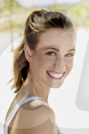 Portrait of a young Woman with Freckles