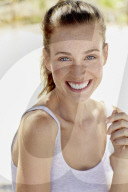 Portrait of a young Woman with Freckles