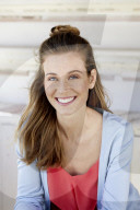 Portrait of a young Woman with Freckles
