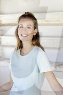 Portrait of a young Woman with Freckles