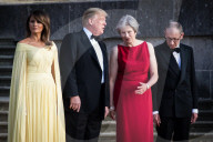 NEWS - Theresa May empfängt Donald und Melania Trump