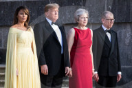 NEWS - Theresa May empfängt Donald und Melania Trump