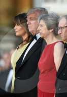 NEWS - Theresa May empfängt Donald und Melania Trump