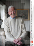 Wing Commander Tom Neil, DFC AFC home in Bungay, Suffolk, Britain - 20 Aug 2009