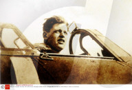 Wing Commander Tom Neil, DFC AFC home in Bungay, Suffolk, Britain - 20 Aug 2009