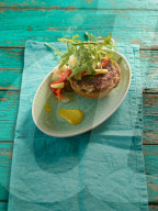 Mettbrötchen-Burger, Ground Pork Burger