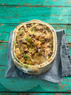 Hack-Blumenkohl-Auflauf, Ground Meat Cauliflower Casserole 