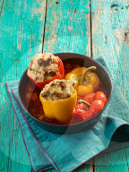 Gefüllte Paprikaschoten, Stuffed Peppers