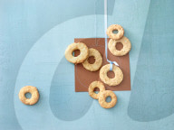 Apfelringe, Baked Apple Rings 