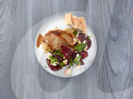 Rote Bete mit Feta, Beetroot with Feta