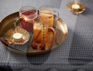Weißweinpunsch und Fruchtpunch, White Wine Punch and Fruit Punch 