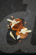 Hefe-Kartoffel-Reibekuchen (Pickert), Yeast and potato pancake