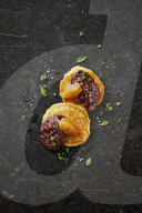 Hefe-Kartoffel-Reibekuchen (Pickert), Yeast and potato pancake
