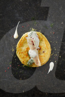 Hefe-Kartoffel-Reibekuchen (Pickert), Yeast and potato pancake