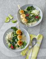 Jakobsmuschel-Kokos-Curry, Scallop and coconut curry