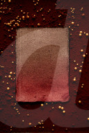 Paper lying on Cocoa Powder and Sugar Pearls 