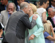 PEOPLE - Tennisbegeisterte Prominenz in Wimbledon