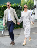 PEOPLE - Tennisbegeisterte Prominenz in Wimbledon