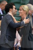 PEOPLE - Tennisbegeisterte Prominenz in Wimbledon