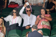 PEOPLE - Tennisbegeisterte Prominenz in Wimbledon