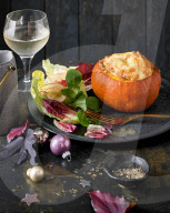 Gefüllter Kürbis, Filled Pumpkin