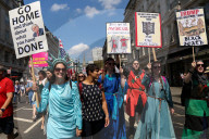 NEWS - "Bring the Noise March": Trump Protest in London
