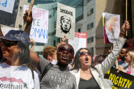 NEWS - "Bring the Noise March": Trump Protest in London