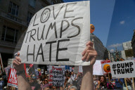 NEWS - "Bring the Noise March": Trump Protest in London