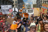 NEWS - "Bring the Noise March": Trump Protest in London