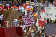 NEWS - "Bring the Noise March": Trump Protest in London