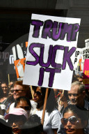 NEWS - "Bring the Noise March": Trump Protest in London