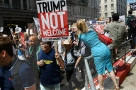 NEWS - "Bring the Noise March": Trump Protest in London