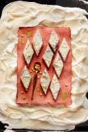 Kongress-Schnitten, Diamond-shaped Short Pastry 