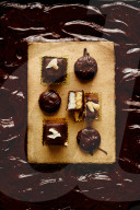 Kokos-Dominosteine und Kartoffel-Lebkuchen, Lebkuchen Cookies with Coconut and Potato Gingerbread 