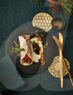 Sellerie-Tatar-Cannelloni, Celery tartare cannelloni
