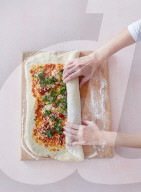 Step Gefülltes Rollbrot, Step Filled bread-roll