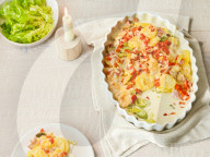Kartoffel-Lauch-Auflauf, Potato Leek Casserole 