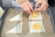 Step, Apfeltaschen, Step, Apple Turnovers