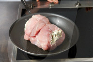 Step 5, Gefüllte Putenbrust, Step 5, Stuffed Turkey Breast, Roasting