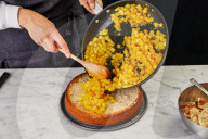 Step Ananas-Maulwurf Torte, Step Pineapple Pie