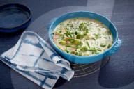 Grünes Gemüsecurry, Green Vegetarian Curry