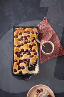 Kirsch-Quark-Auflauf, Cherry Quark Cake