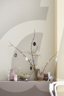 Golden easter decoration