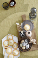 Golden easter decoration