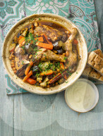 Hühnchen-Tajine, Chicken Tajine