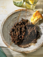 Tapenade mit Kakao, Tapenade with Cocoa