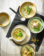 Zitronensuppe mit Huhn, Lemon Soup with Chicken