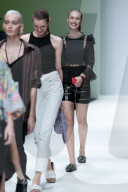 EXKLUSIV - Schweizer Topmodel Manuela Frey an der Fashion Week in Berlin