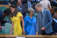 PEOPLE - Prinz William und Herzogin Catherine schauen gemeinsam den Wimbledon Männer Final